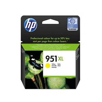 Tinteiro Compatível HP 951XL Amarelo CN048A 30ml